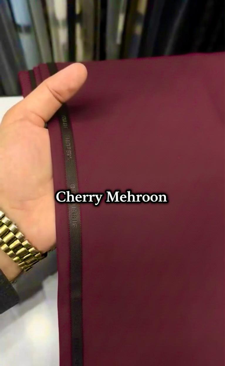 GRACE WASH & WEAR (Cherry Mehroon)